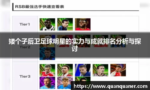 矮个子后卫足球明星的实力与成就排名分析与探讨